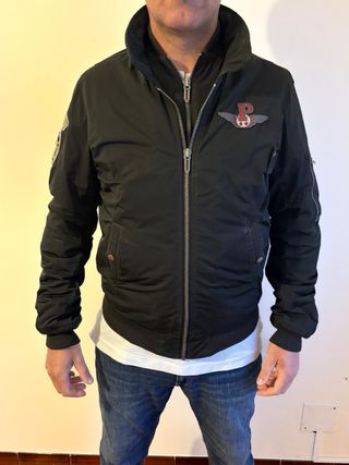 Cazadora bomber Pepe Jeans verde