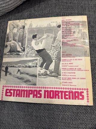 Disco Vinilo Estampas Norteñas Folk