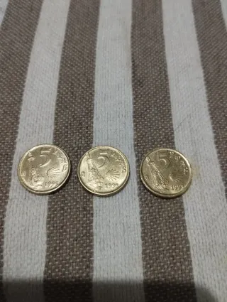 Monedas de 5 Pesetas