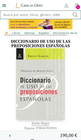 Diccionario de uso de las preposiciones españolas