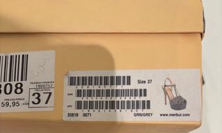 Sandalias Menbur Talla 37