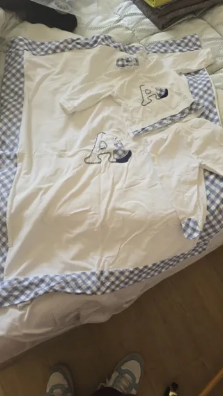 Set corredino bimbo con iniziale A