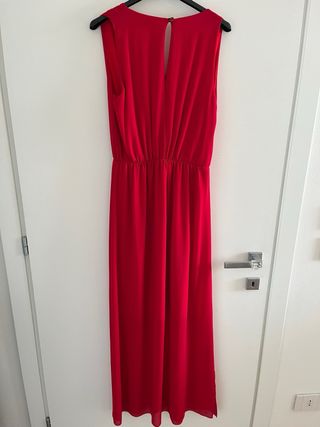 Vestito lungo cerimonia AKÈ rosso