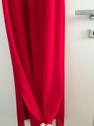 Vestito lungo cerimonia AKÈ rosso