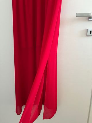 Vestito lungo cerimonia AKÈ rosso