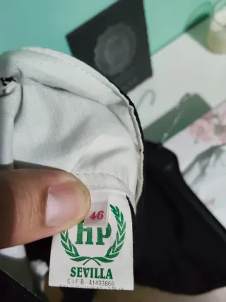 Abito da flamenco uomo rosso e nero