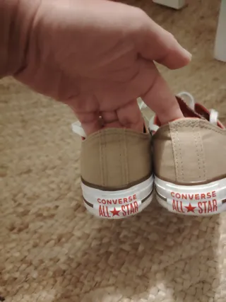 Converse All Star Bajas, color camel