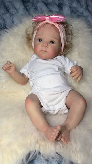 Muñeca Reborn realista con accesorios