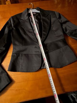 Chaqueta Mujer Corta Negra