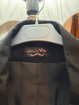 Chaqueta Mujer Corta Negra