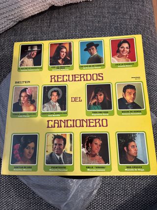 Disco Vinilo Cancionero Flamenco
