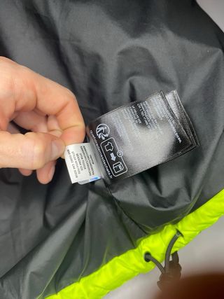 The North Face Plumas Verde y Amarillo
