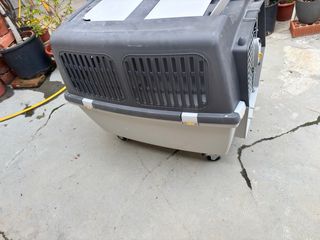 Transportín para perro con ruedas