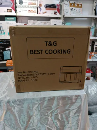 Freidora de aire doble