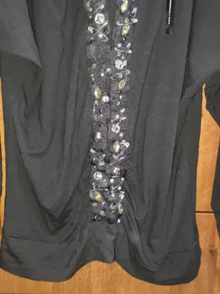 Maglia TRASH AND LUXURY Nera Taglia S