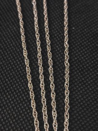 Cadena de plata 925 tipo bizantina.051-02-00581