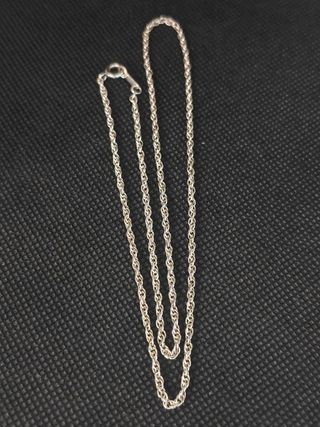 Cadena de plata 925 tipo bizantina.051-02-00581