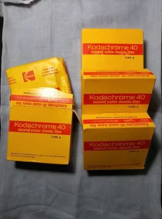 4 film Kodachrome 40 Super 8 sound color