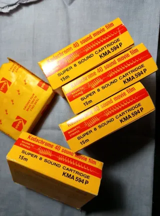 4 film Kodachrome 40 Super 8 sound color