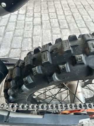 KTM 250 EXC Enduro Naranja/Blanca