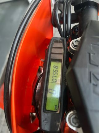 KTM 250 EXC Enduro Naranja/Blanca