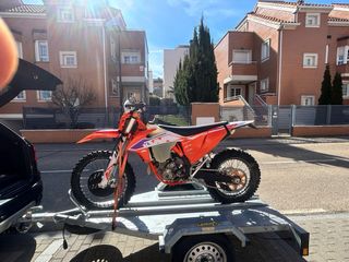 KTM 250 EXC Enduro Naranja/Blanca
