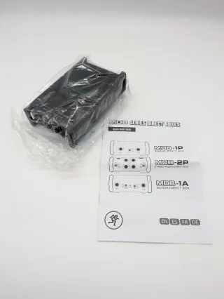 Mackie MDB-2P DI Box Estéreo Pasiva