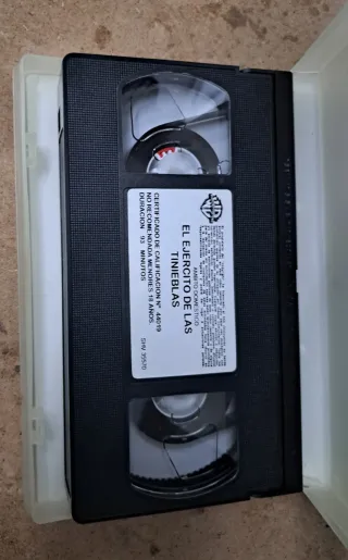 VHS El Ejército de las Tinieblas (Army of Darkness