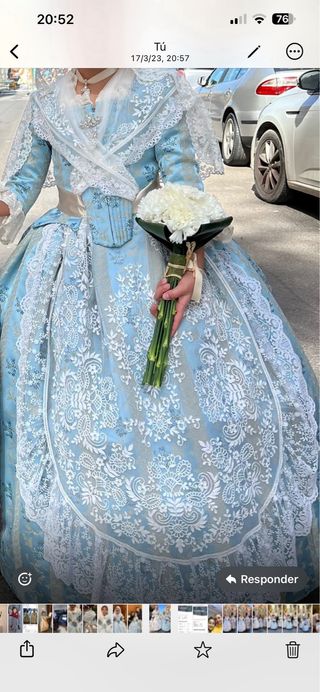 Manteletas Fallera Niña Tul