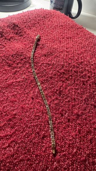 Pulsera Riviere Oro 14kt Diamantes 8,17ct