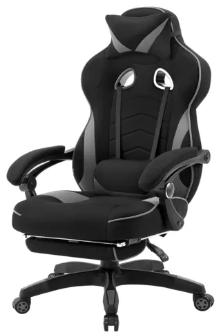 Silla Gaming/Oficina Negra y Gris