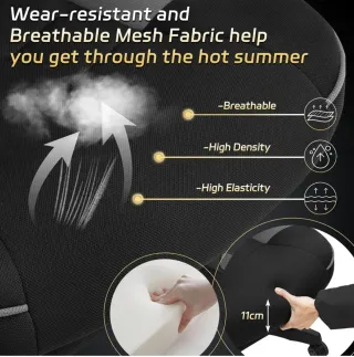 Silla Gaming/Oficina Negra y Gris