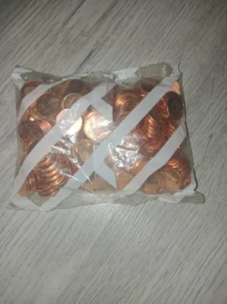 200 Monedas 1 Céntimo España 2001