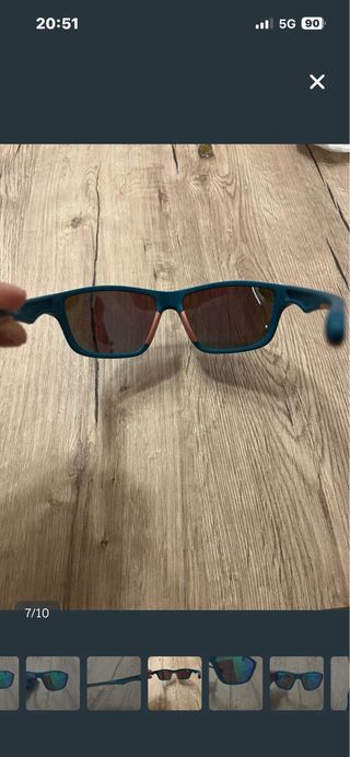 Occhiali da sole blu/multicolore