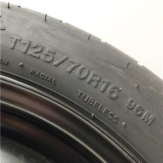 Rueda de repuesto galleta 125/70/ 16.