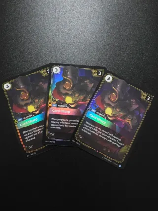 Card Sharp 3x Foil Riftbound