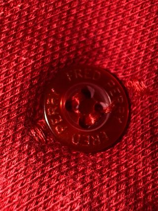 Polo Fred Perry Uomo Rosso