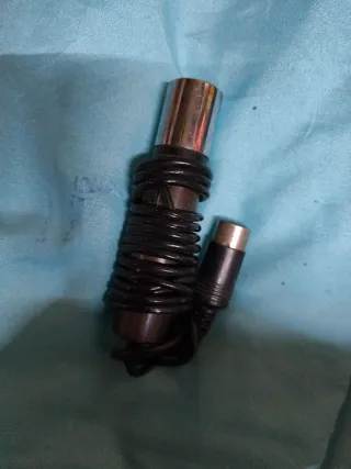 Micrófono vintage con cable