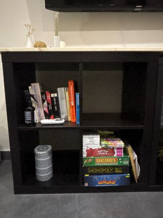 Estantería Kallax Ikea Negra