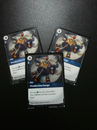 Production Surge 1x Foil, 2x Comune Riftbound