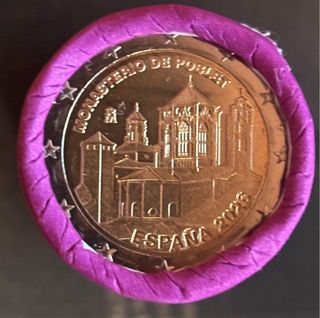 Moneda Conmemorativa España 2026. De rollo.