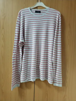 Regalo Jersey Zara Man Rayas Rojas y Blancas