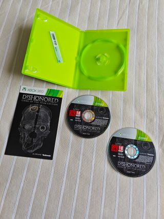 Dishonored GOTY - XBOX 360 - PAL ESPAÑA Como nuevo
