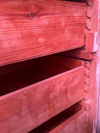 Cajonera Mukally madera tirador uñero