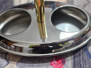 Set Porta Olio e Aceto Vetro e Metallo