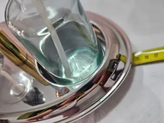 Set Porta Olio e Aceto Vetro e Metallo