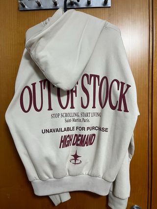 Sudadera beige HIGH DEMAND