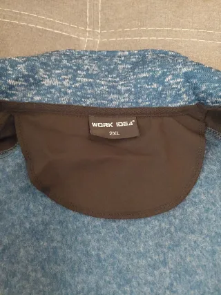 Casaco Malha Homem Azul e Preto