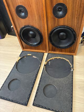 Altavoces vintage LAP 580-8V. Se vende la pareja