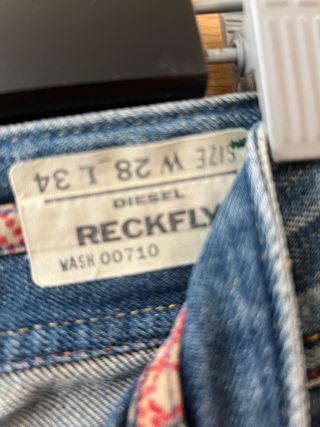 Pantalón vaquero Diesel azul